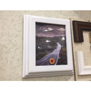 Concealment Picture Frame Stash [White]